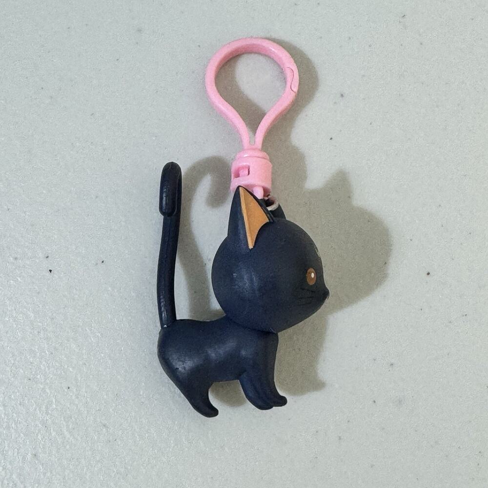 Luna Black Cat Moon Figure Bag Clip Sailor Moon Series 1 Cat Charm Keychain